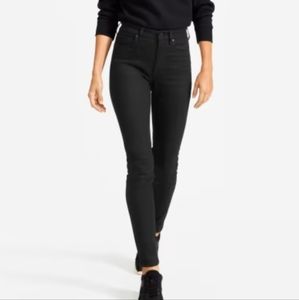 Everlane Black High Rise Skinny Jeans sz 31